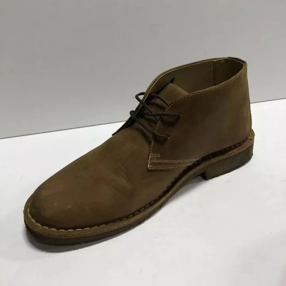 Johnston Murphy Donnelson Mens Chukka Boot Brown Leather 8.5 M